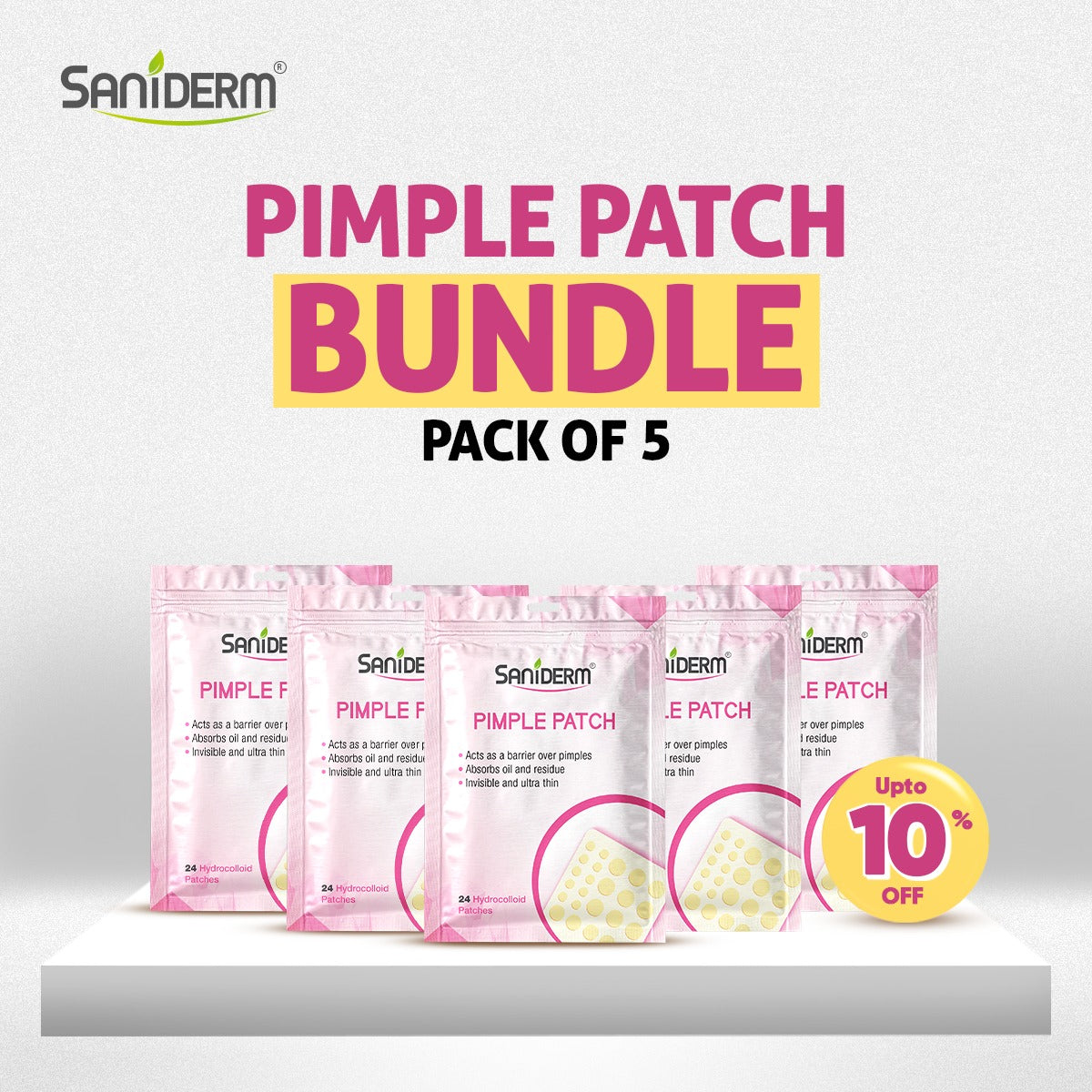 Pimple Patch 24 Patches (Pack of 5)